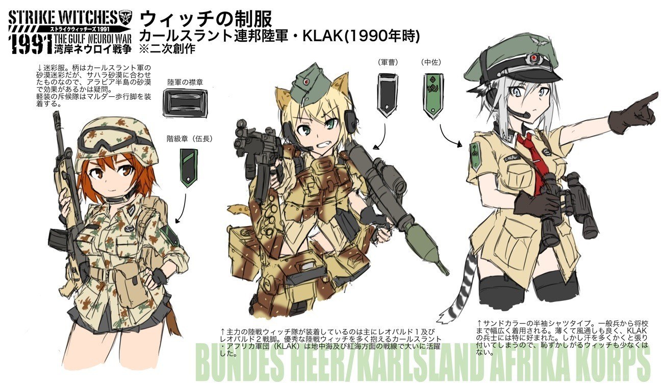 Klak military uniform design