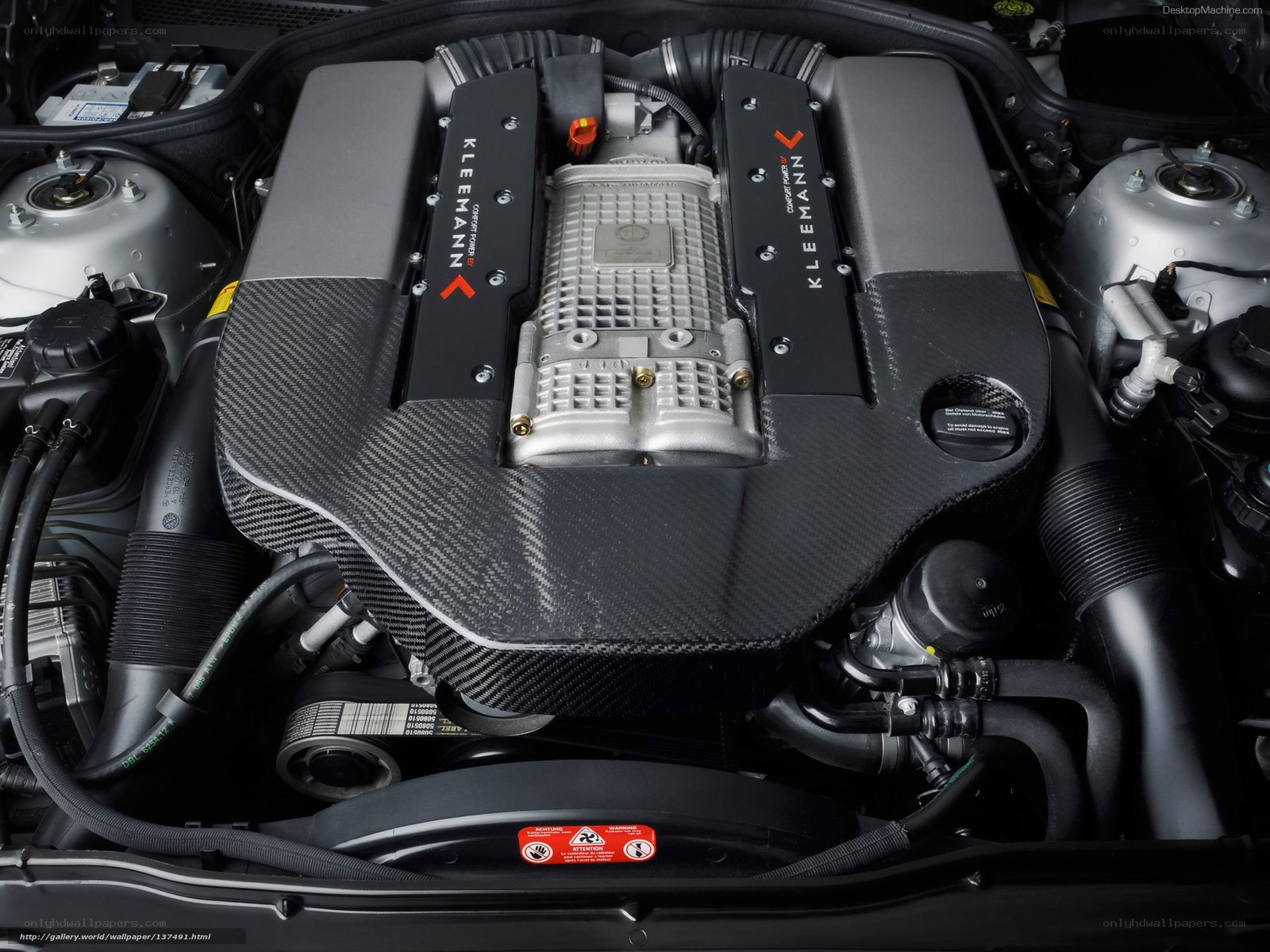 Kleemann engine bay