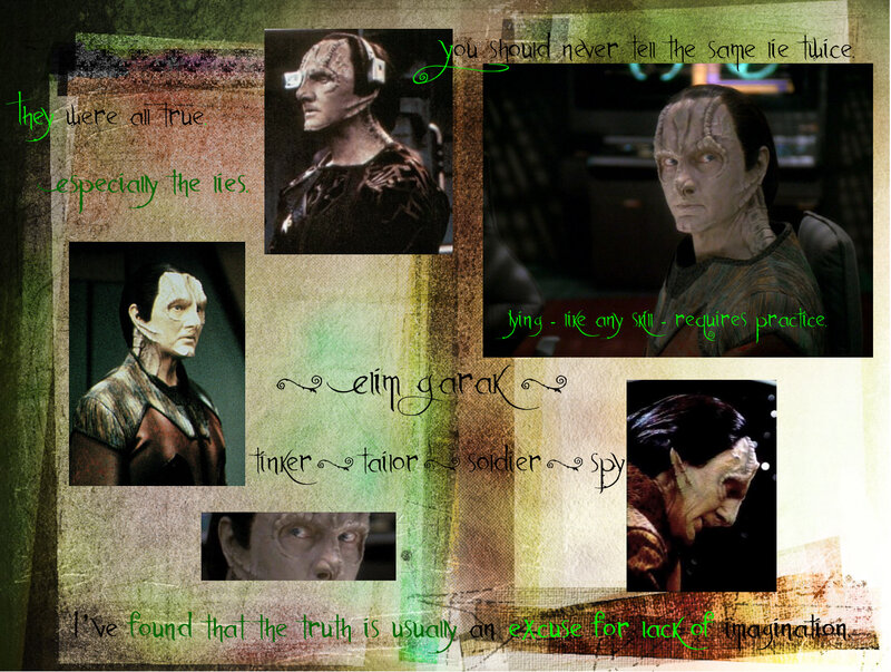 Klingon Character Collage
