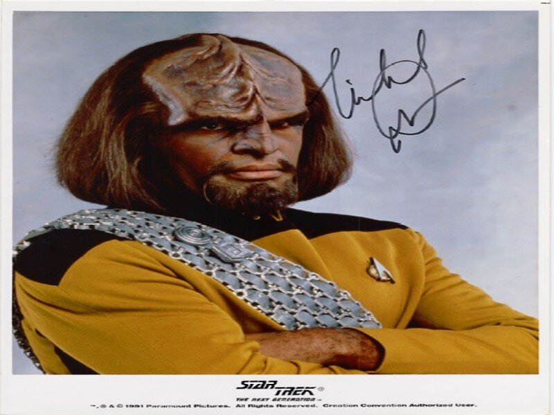 Klingon Character in Uniform