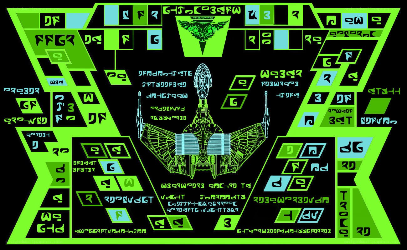 Klingon ship schematic