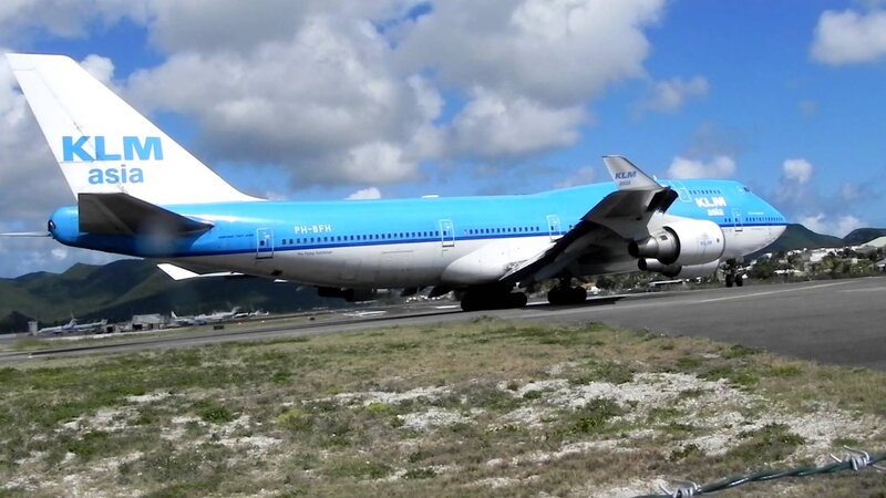 KLM Asia Boeing 747 — Blue