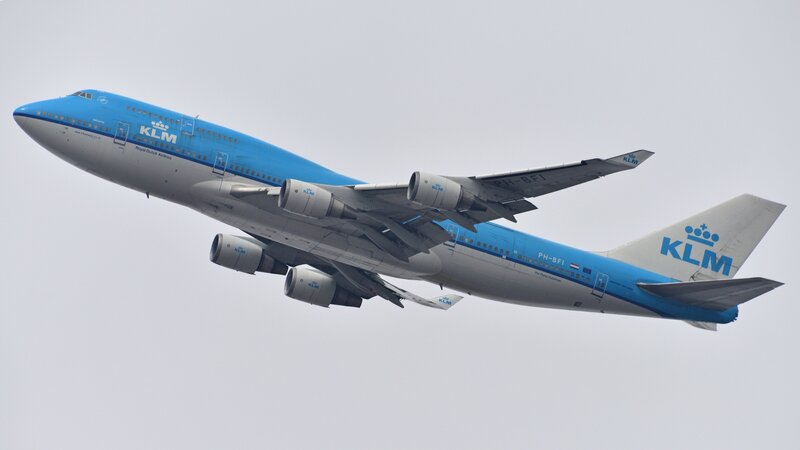 KLM Boeing 747 Airplane