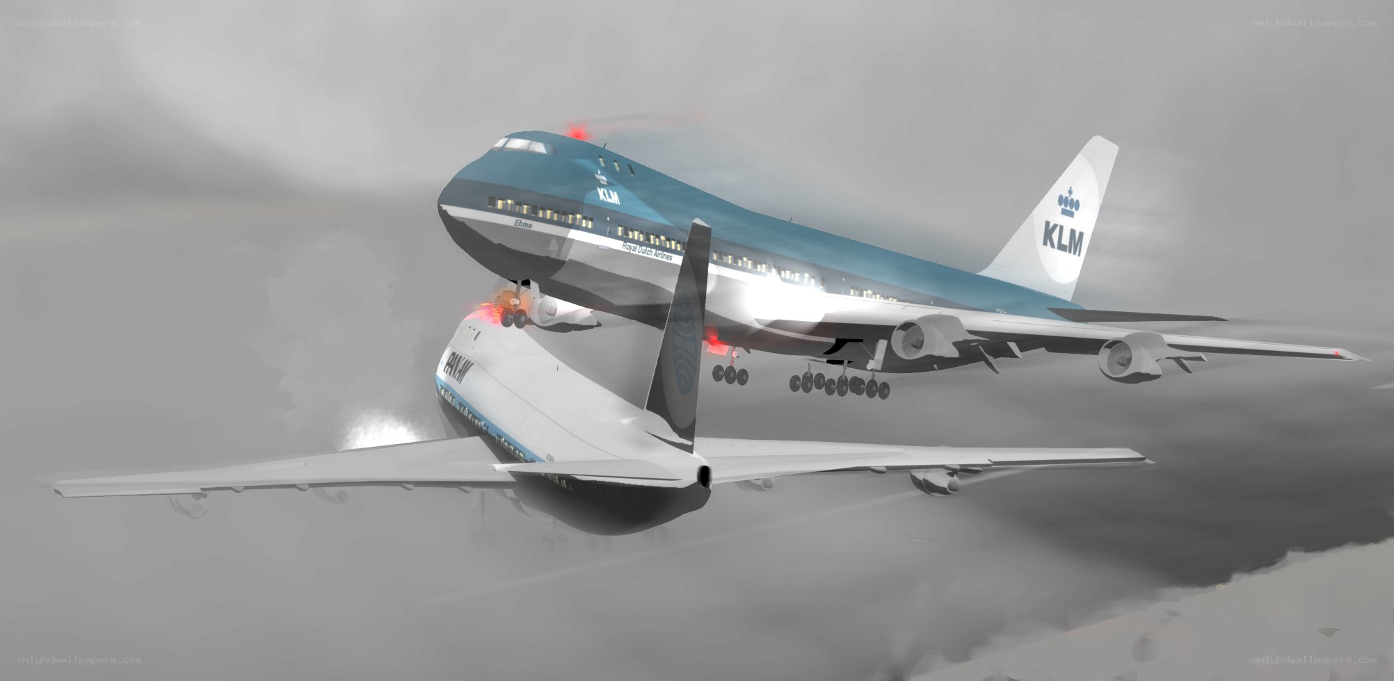 KLM Boeing 747 collision