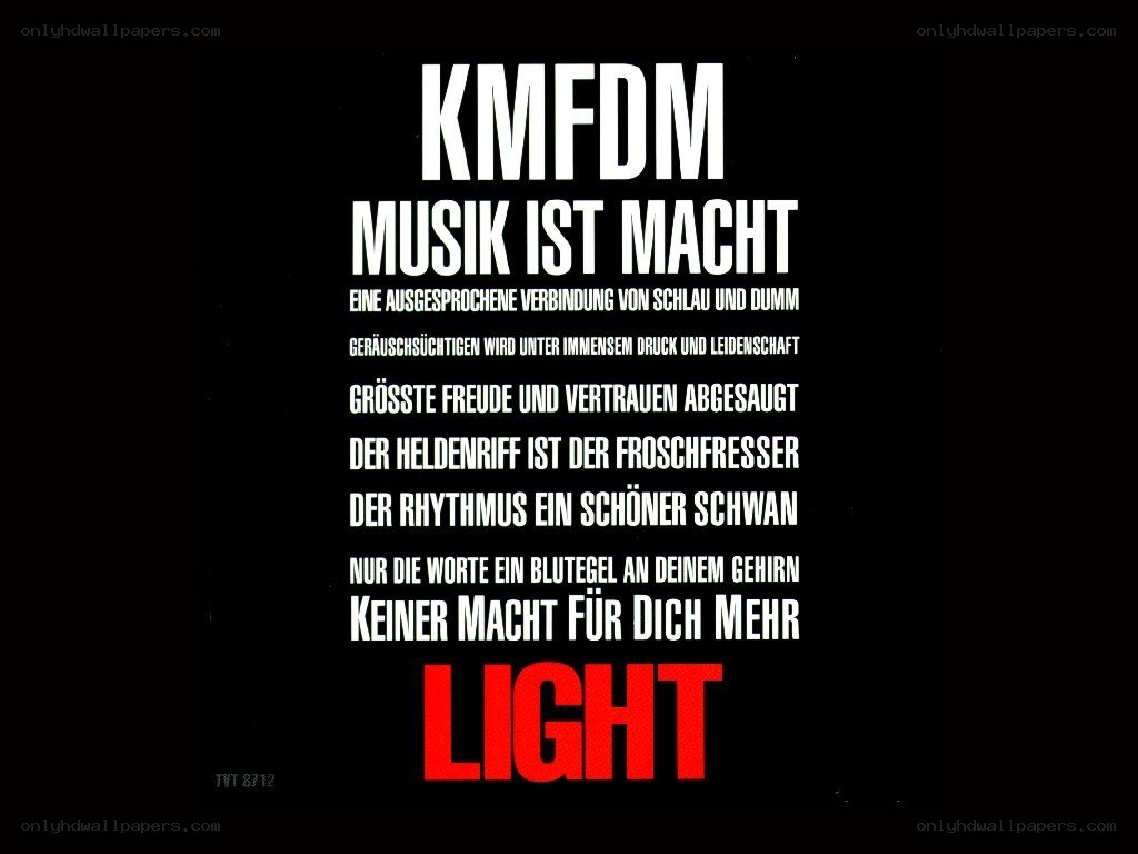 KMFDm - Musik ist Macht