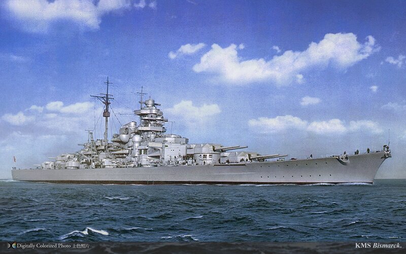 KMS Bismarck Battleship