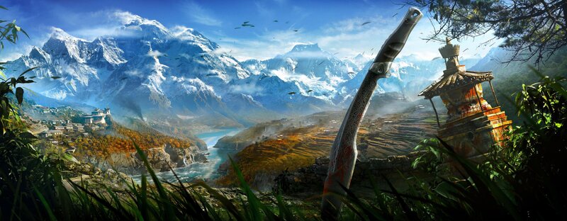 Knife in Mountain Valley