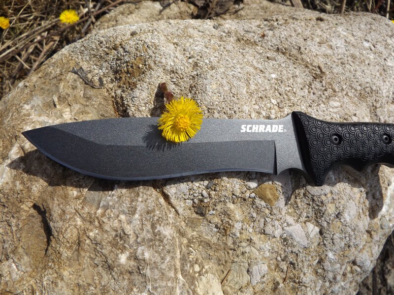 Knife on a Rock
