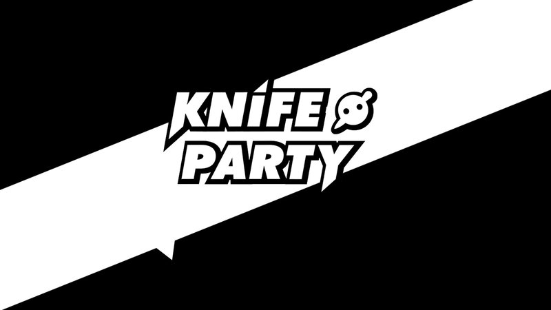 Knife Party Logo — Black