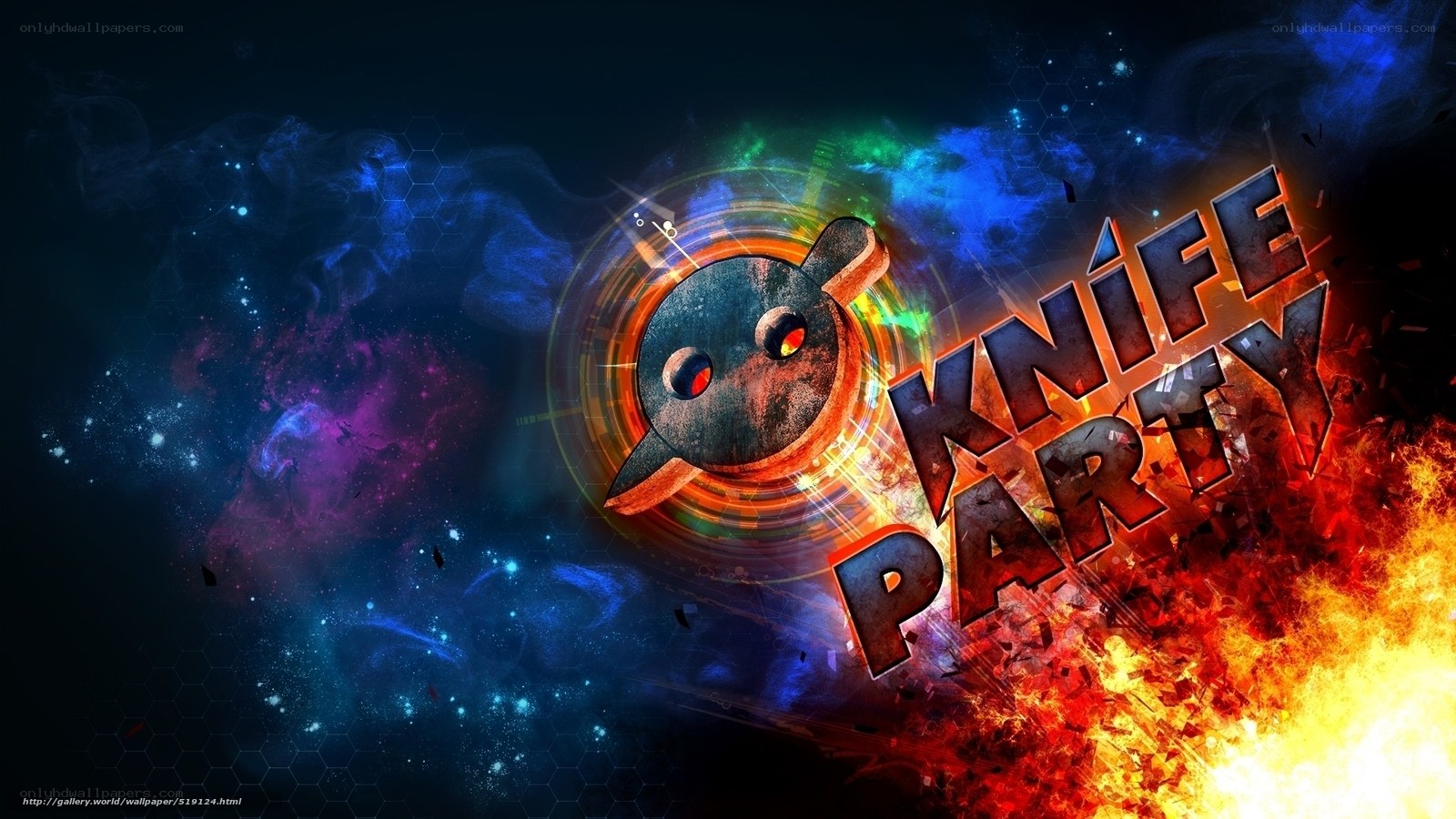 Knife Party logo wallpaper