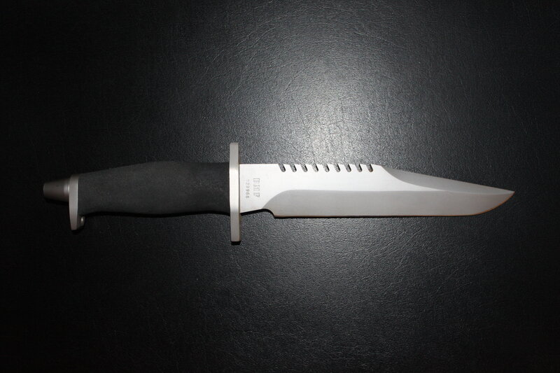 Knife with Black Handle — Neutral