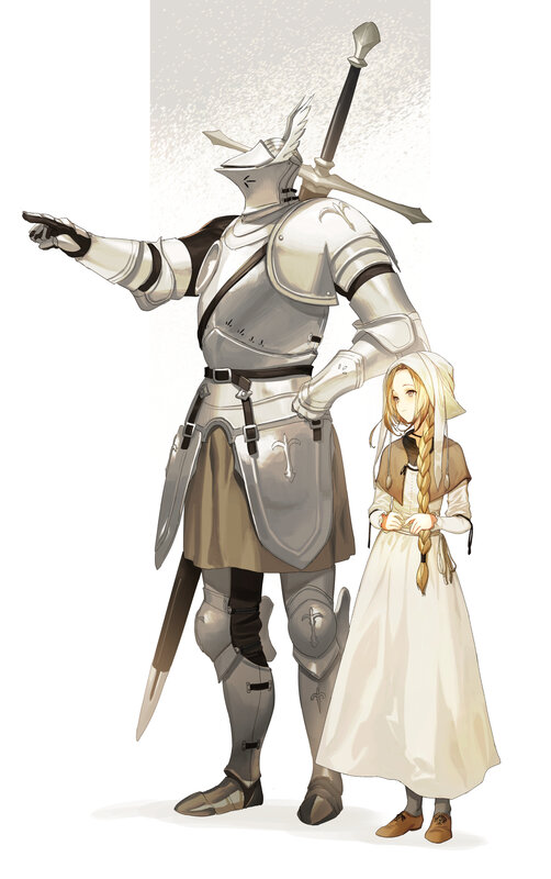 Knight and Girl