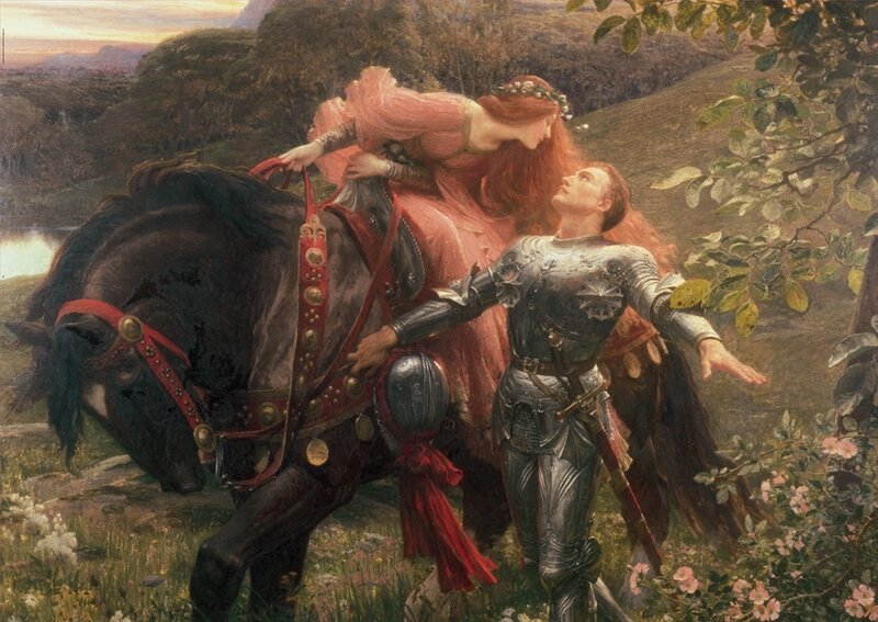 Knight and Lady on a Horse