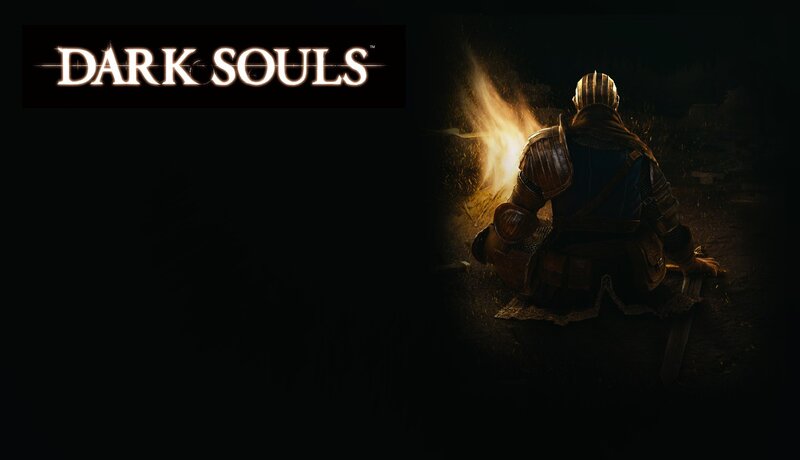 Knight by a Campfire — Black
