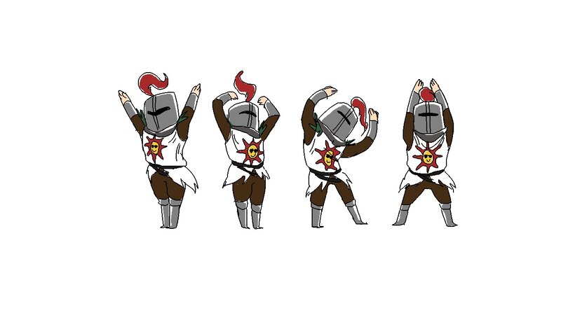 Knight character animation frames