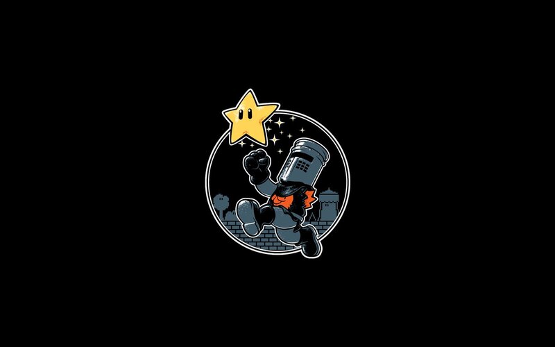 Knight Character with Star