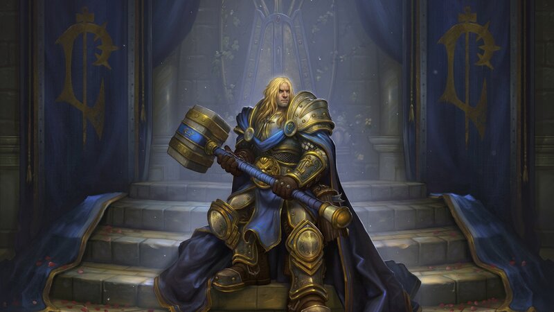 Knight Holding a Hammer