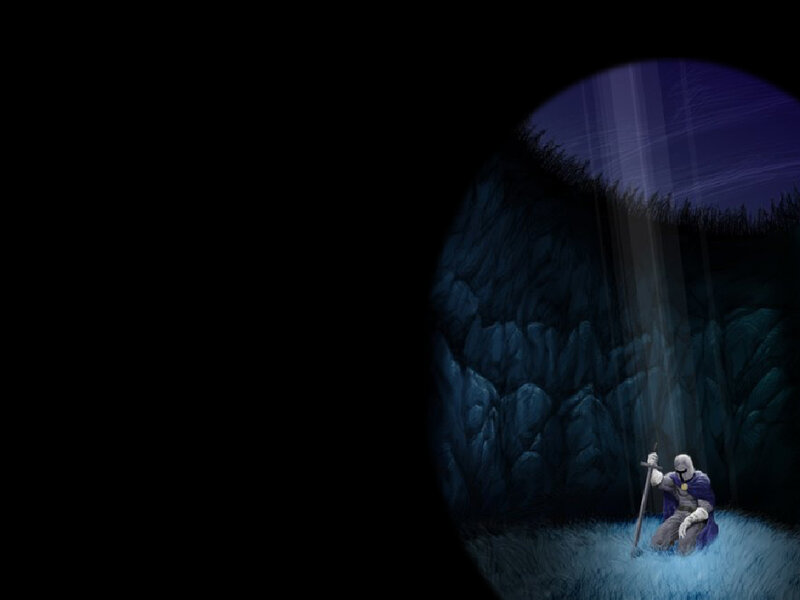Knight in a Cave