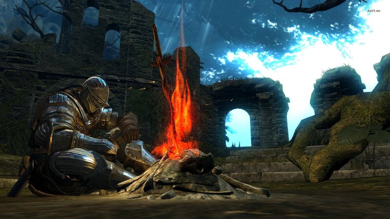 Knight in Armor by Fire