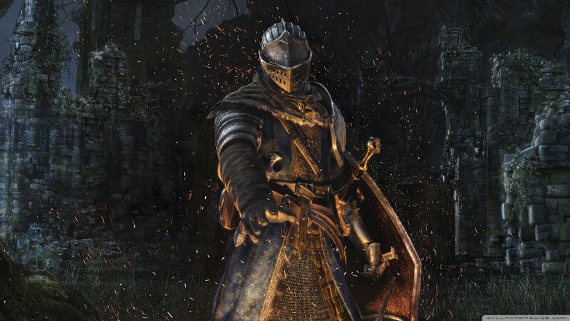 Knight in Armor — Gray, Dark, Night