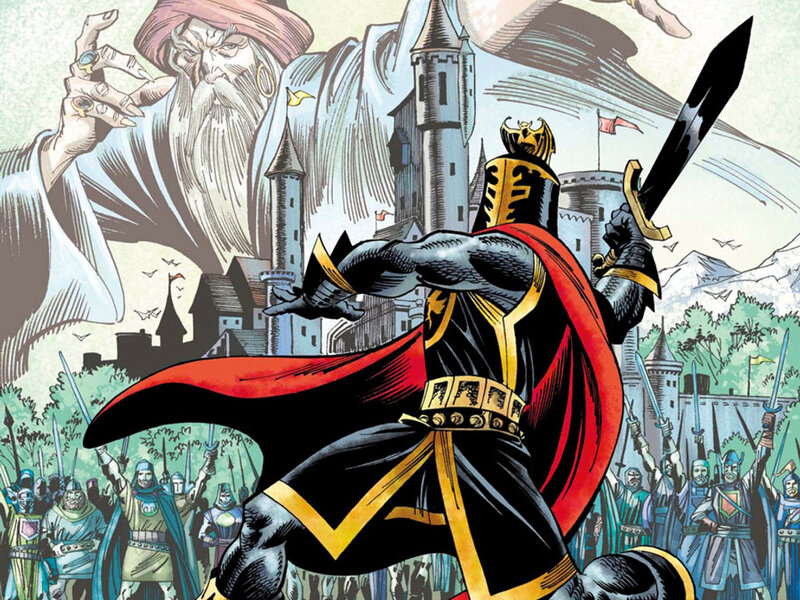 Knight in Black Armor — Dramatic