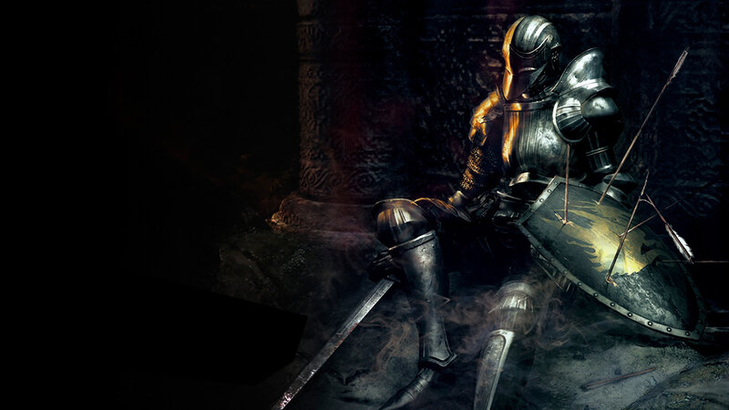 knight in dark armor