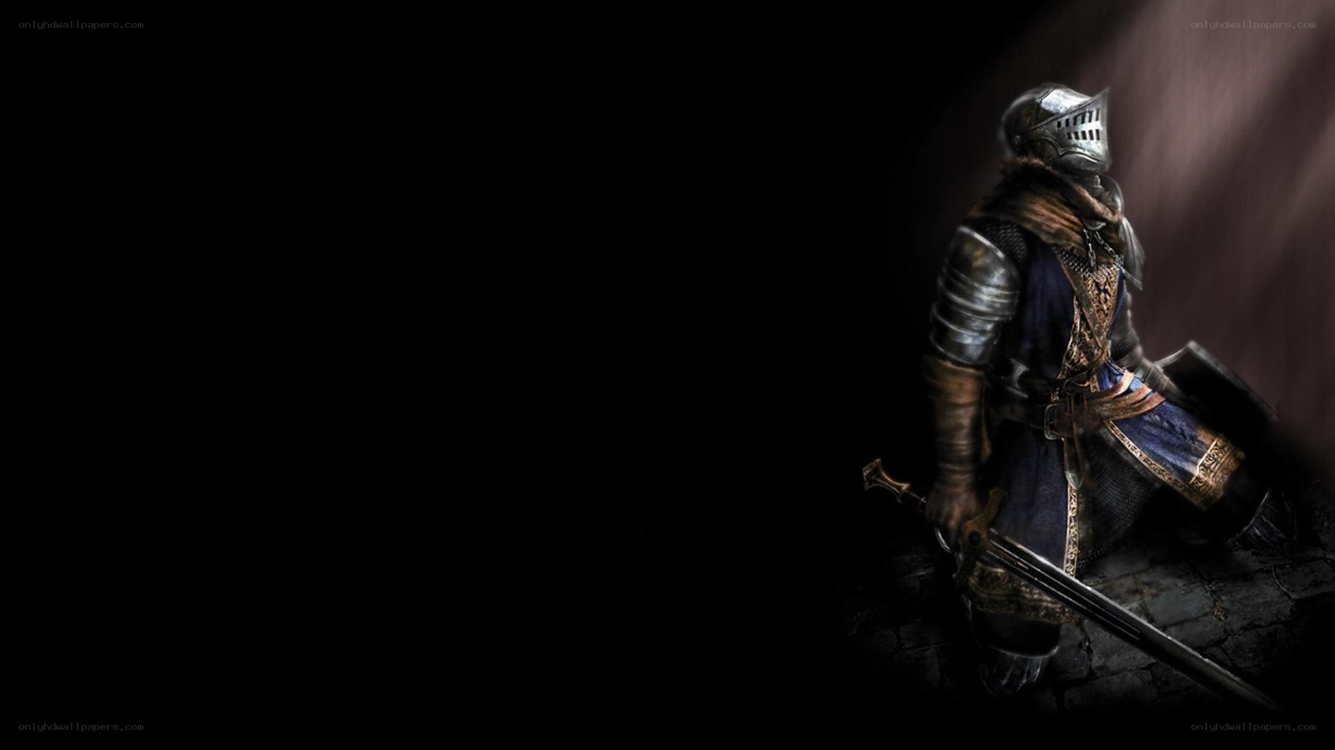 knight in dark armor