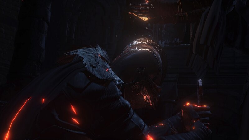 Knight in Dark Armor — Black, Dramatic