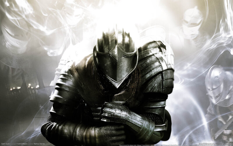 Knight in Dark Armor — Black