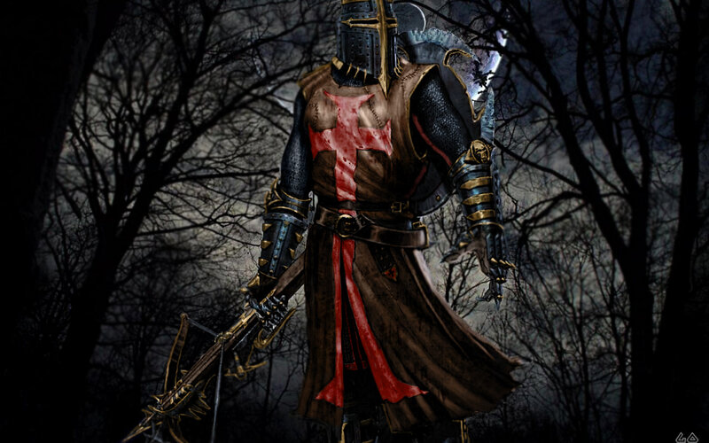 Knight in Dark Forest — Brown