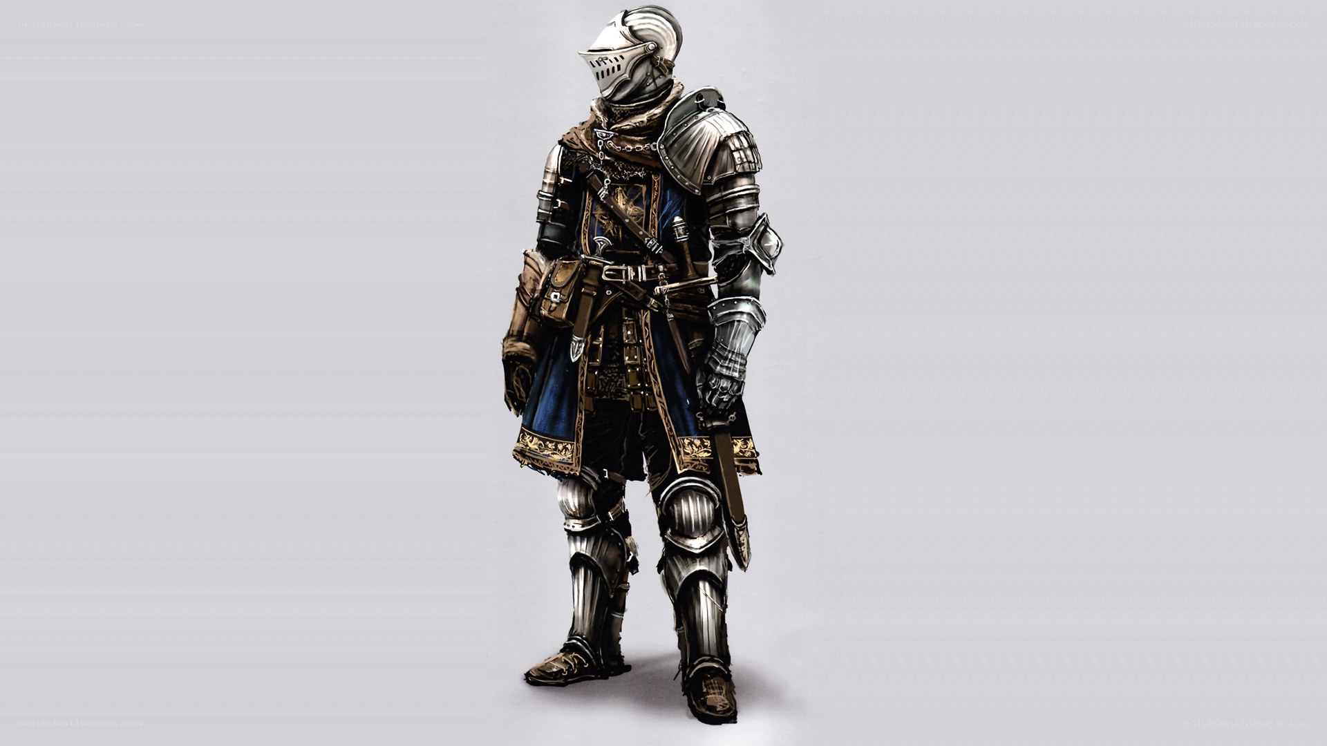 knight in full armor