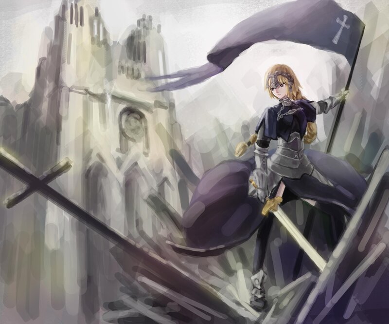 knight on a broken bridge