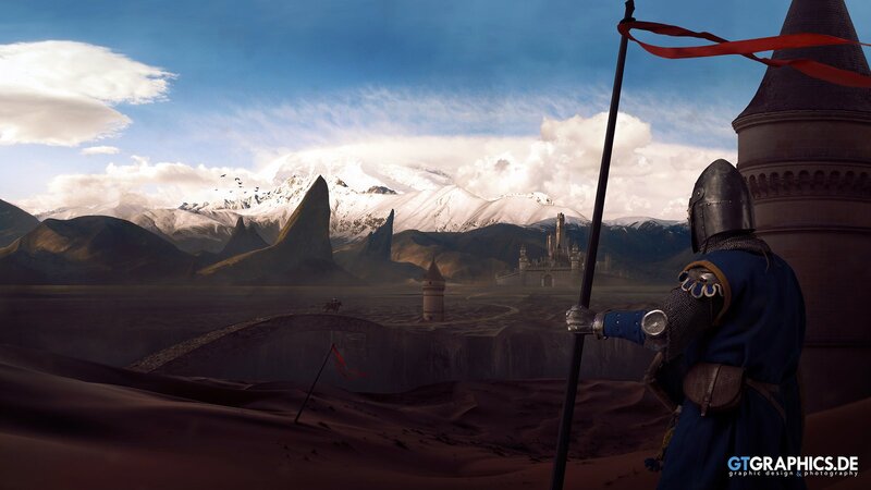 Knight on a Desert Watch