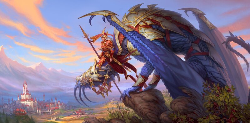 Knight on a Dragon
