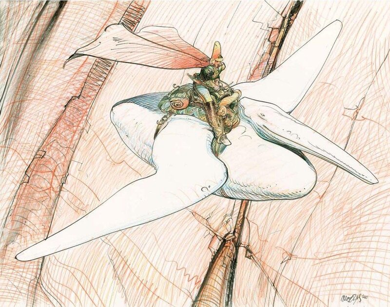 Knight on a flying creature