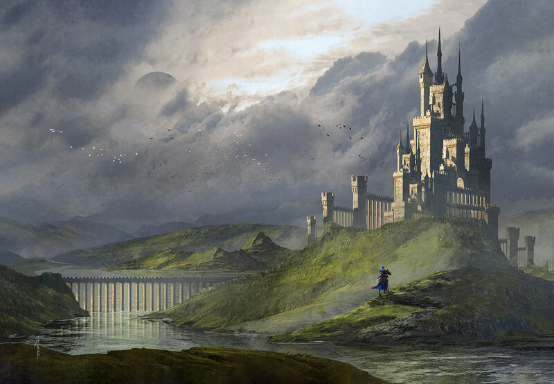 Knight on a Hill