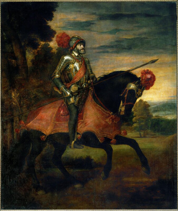 Knight on a horse