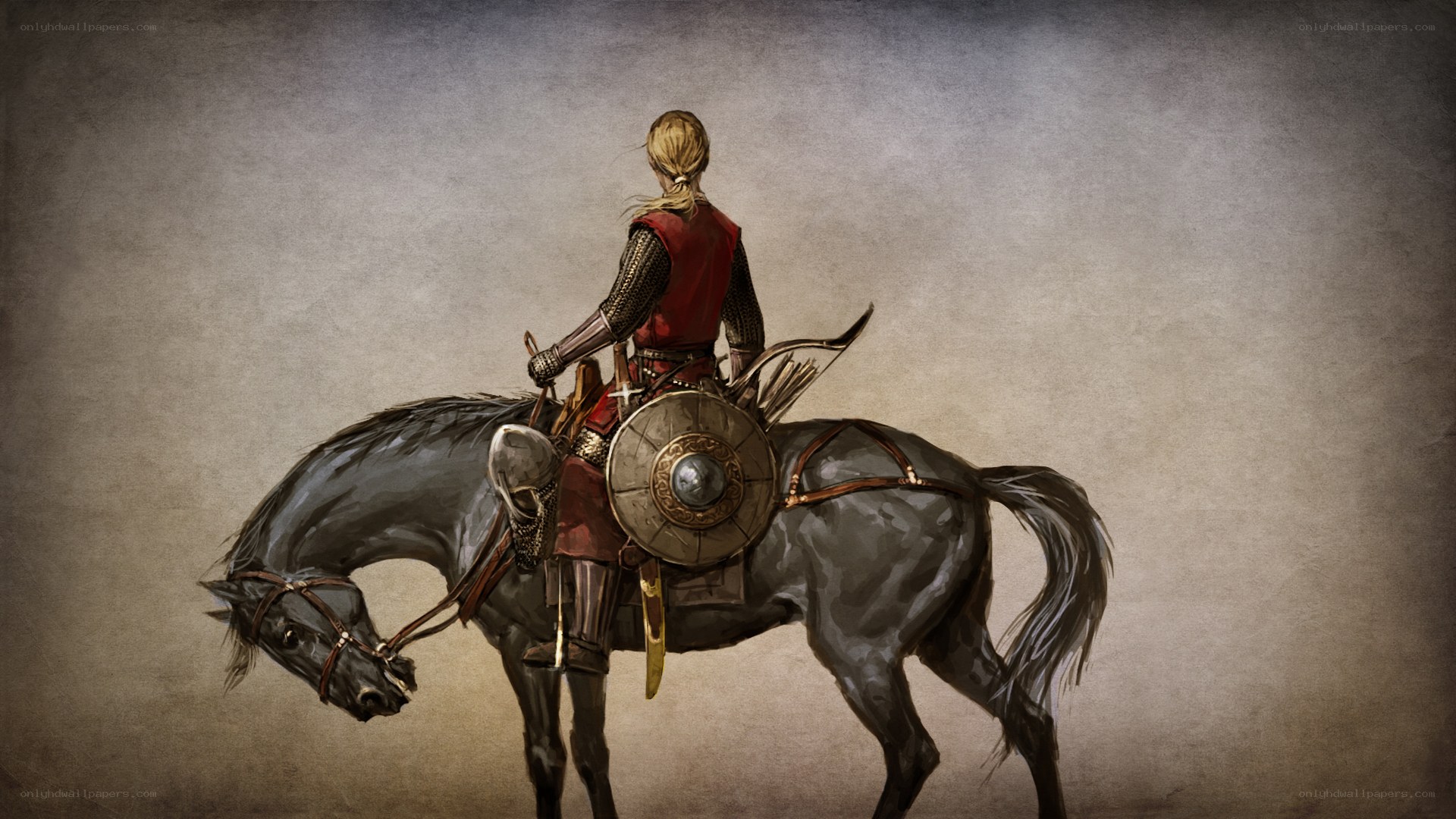 knight on a horse