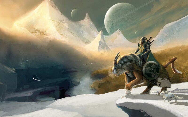 Knight on Armored Mount