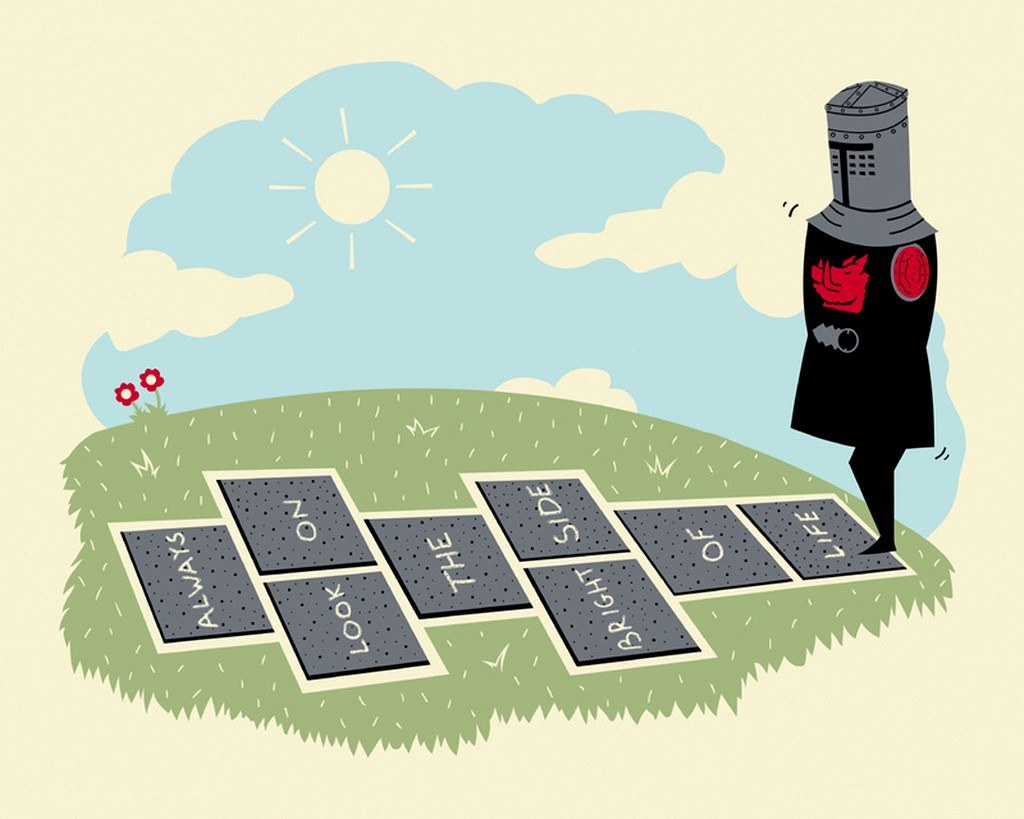 Knight on hopscotch path