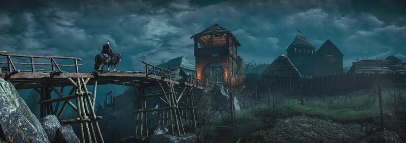 Knight on Horse Bridge