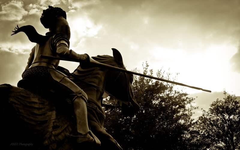 Knight on Horseback Statue