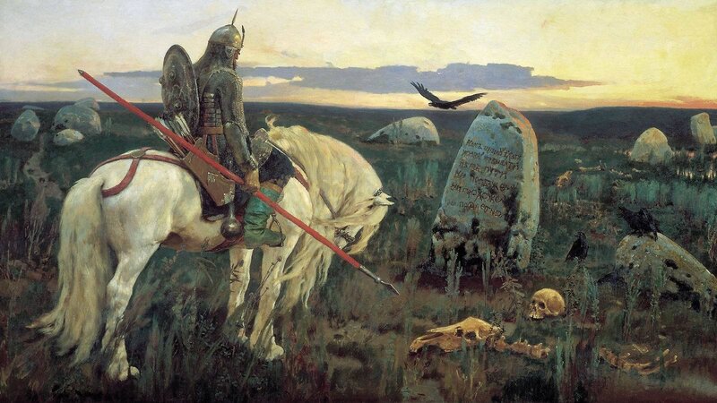 Knight on White Horse