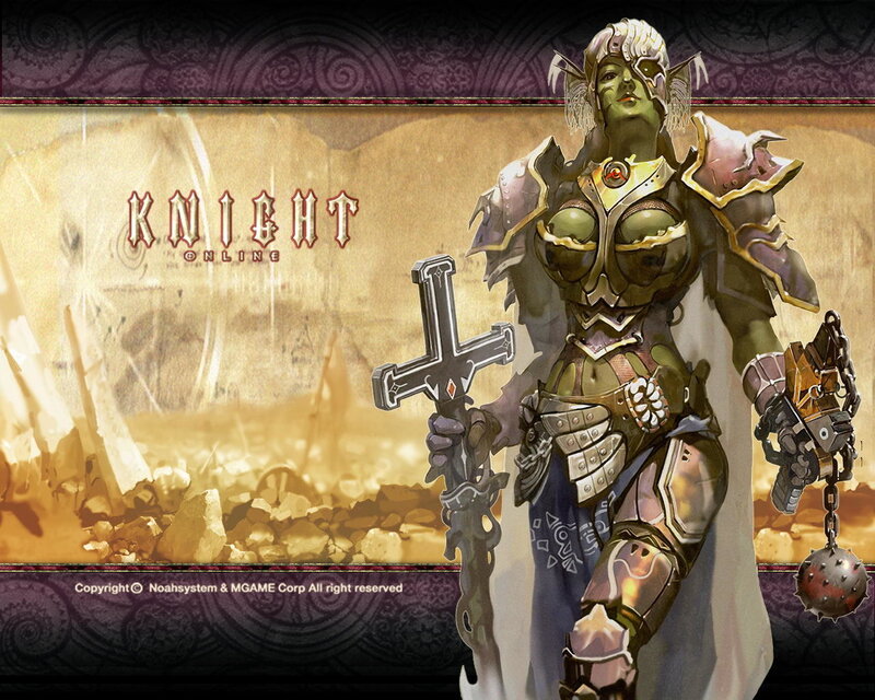 Knight Online character art