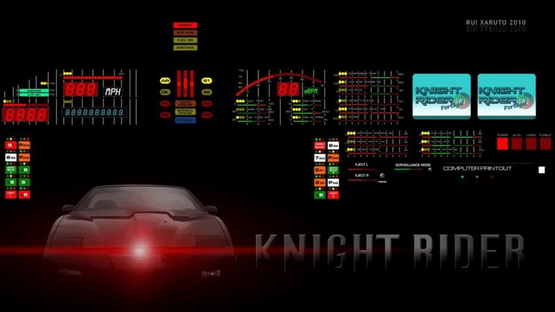 Knight Rider Car Dashboard