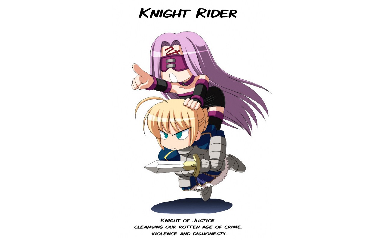 Knight Rider chibi characters