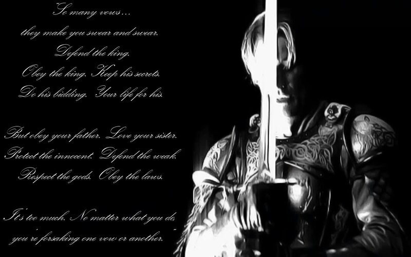 knight's oath quote