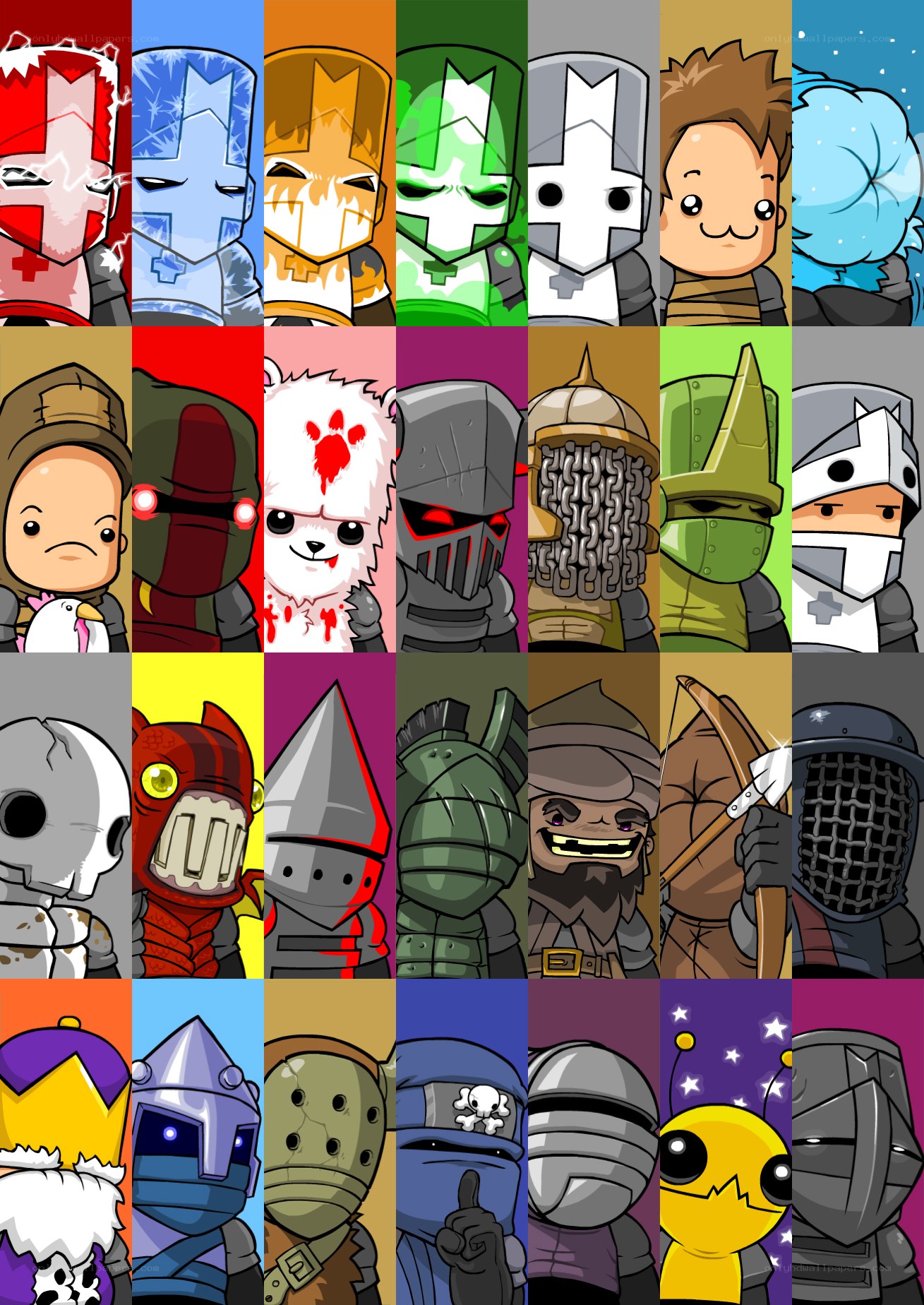 Knight Siege character collection