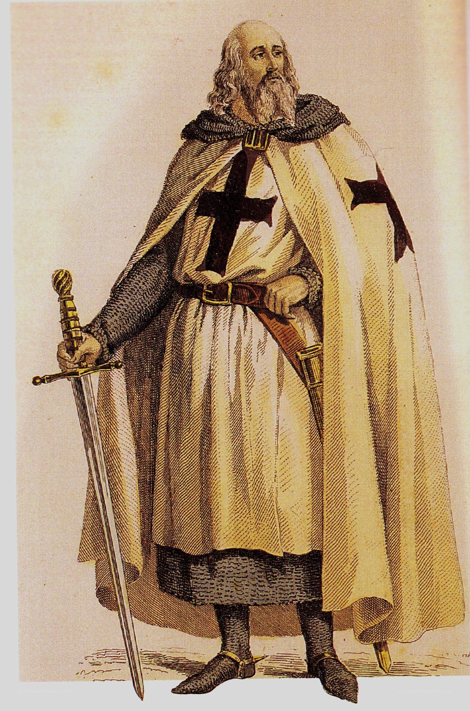 Knight Templar in armor