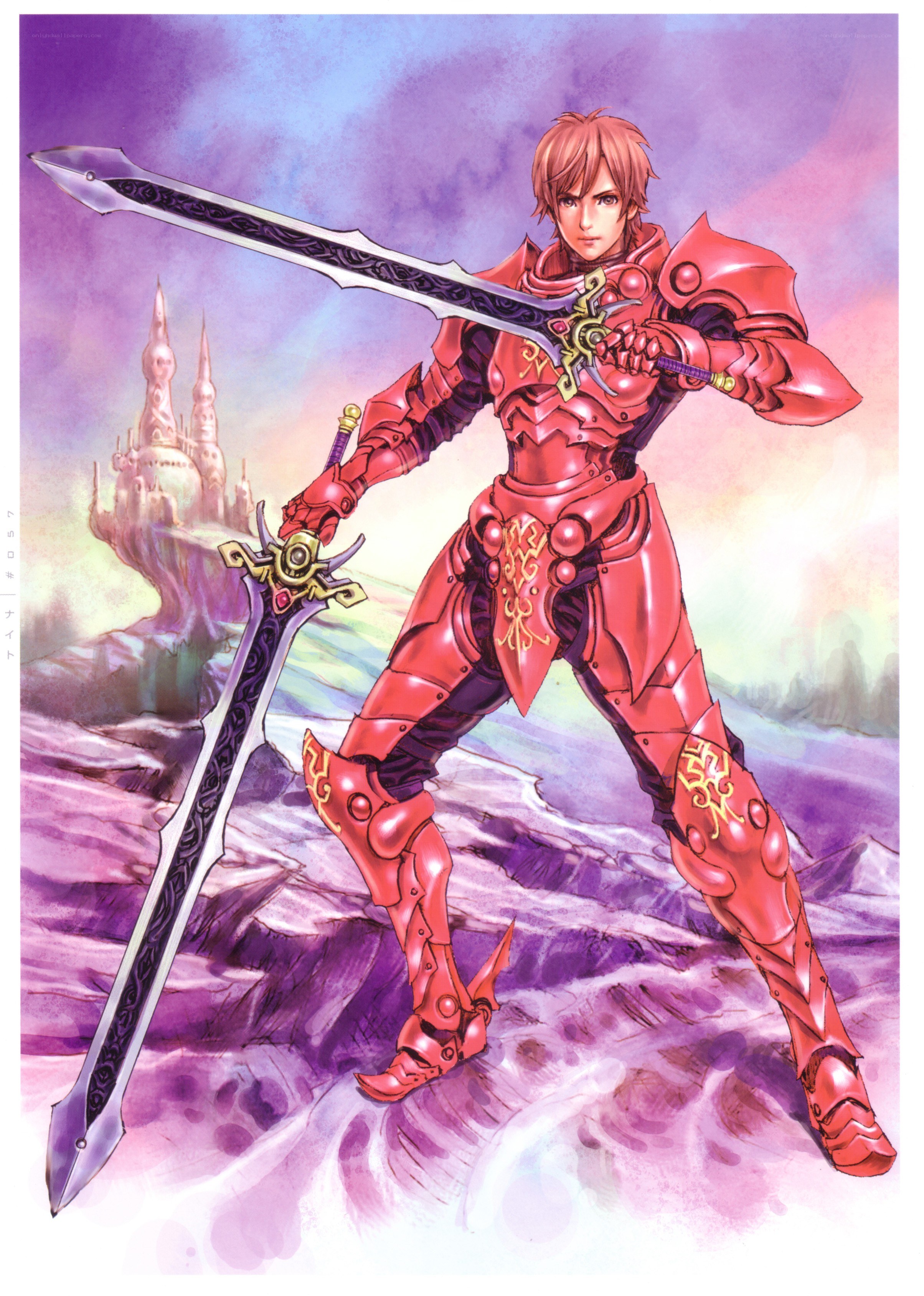 Knight with dual swords